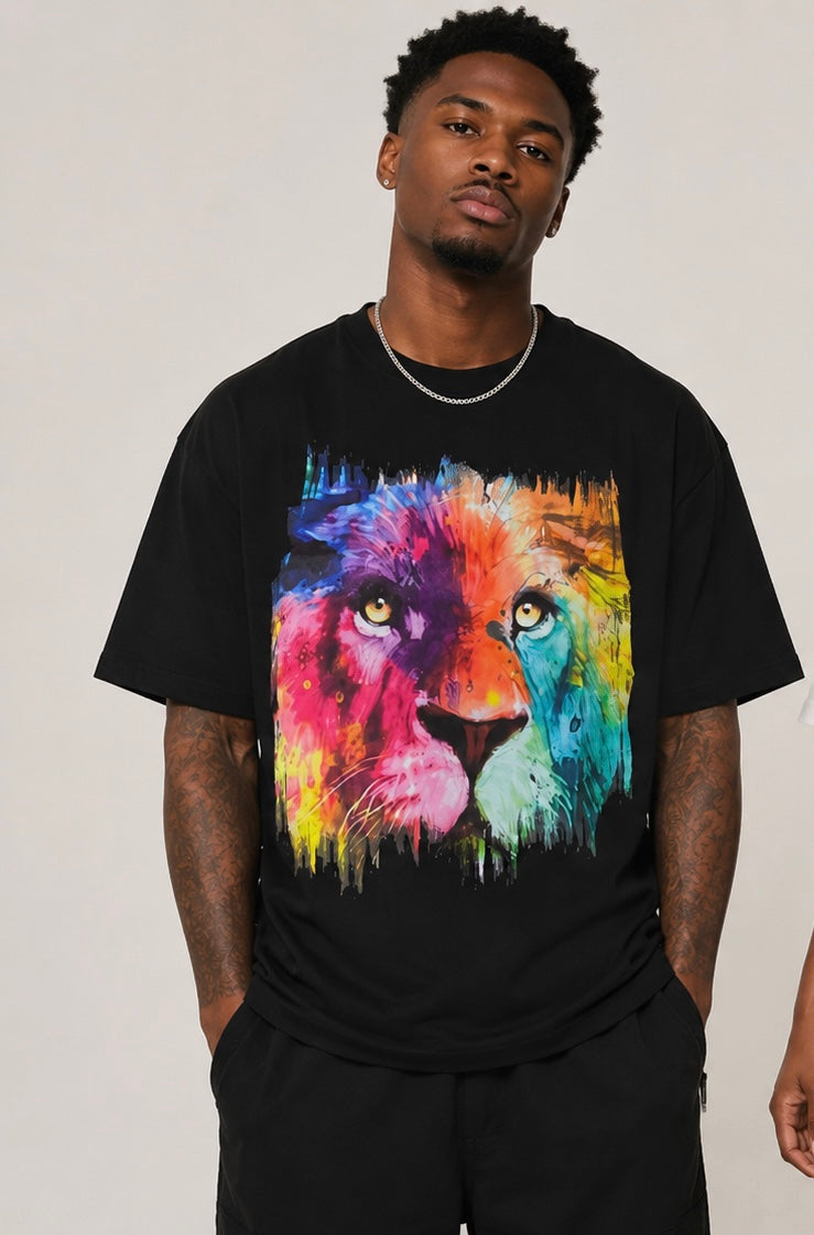 Rainbow Lion Tee